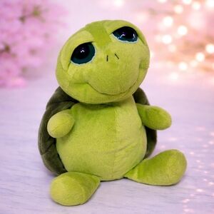 Green Stuffed Turtle Toy Soft Plush